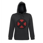 X-Men  X-Men Distressed Symbol Mens Hoodie - Small