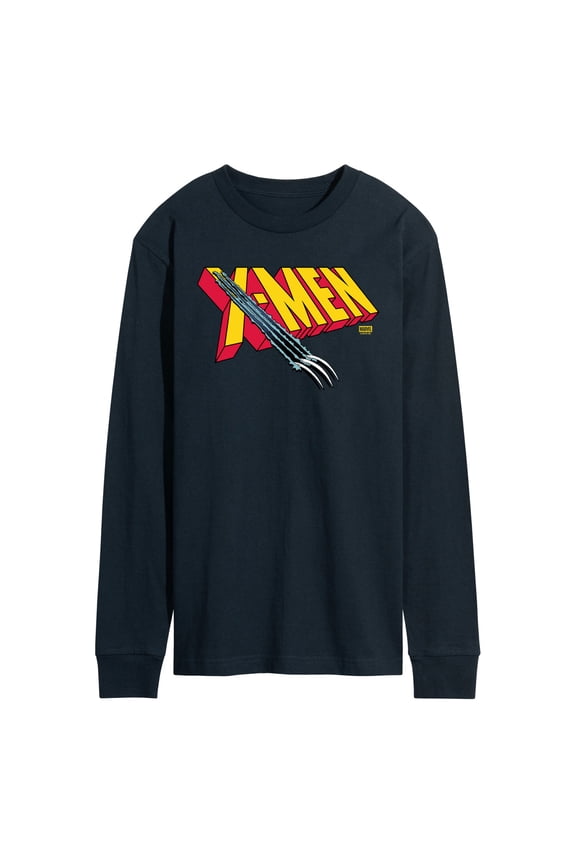 - Xmen Claw Rip - Men's Long Sleeve Graphic T-Shirt