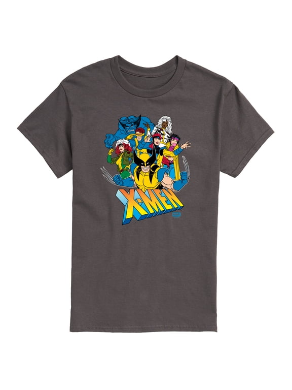 - Xmen Group Collage Men's Short Sleeve Graphic T-Shirt