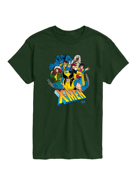 - Xmen Group Collage Men's Short Sleeve Graphic T-Shirt