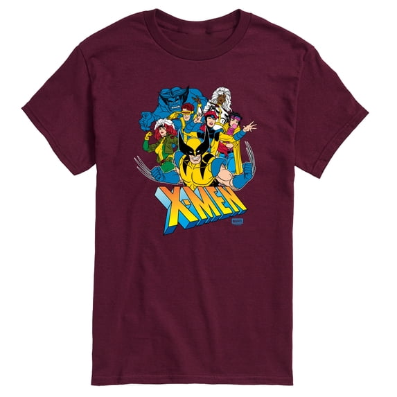 X-Men - Xmen Group Collage Short Sleeve Graphic T-Shirt