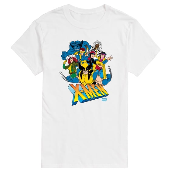 X-Men - Xmen Group Collage - Men's Short Sleeve Graphic T-Shirt