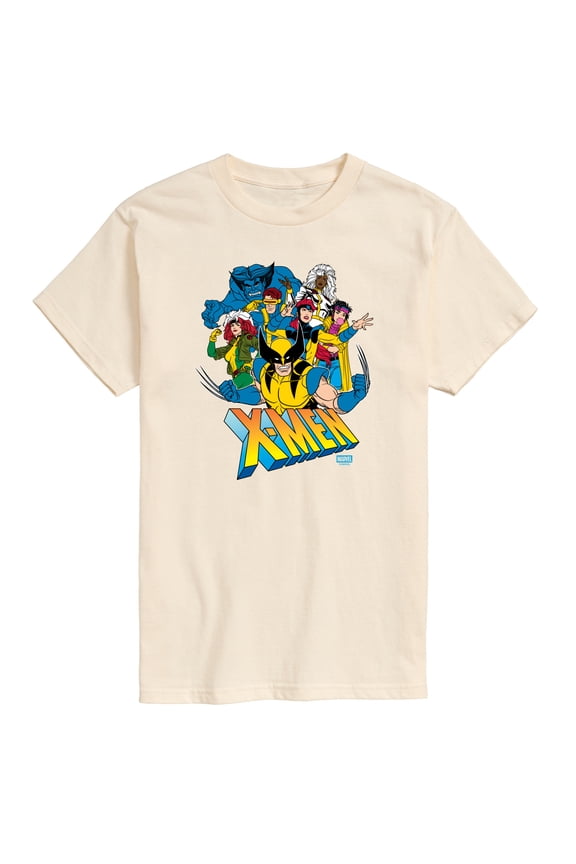 - Xmen Group Collage - Men's Short Sleeve Graphic T-Shirt