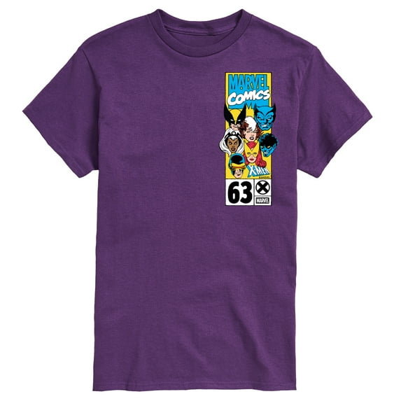 X-Men - Xmen Heads Box Short Sleeve Graphic T-Shirt