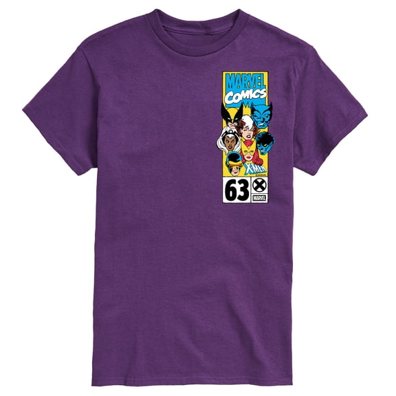 X-Men - Xmen Heads Box - Men's Short Sleeve Graphic T-Shirt