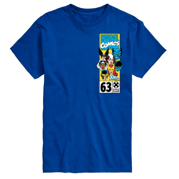 X-Men - Xmen Heads Box Short Sleeve Graphic T-Shirt