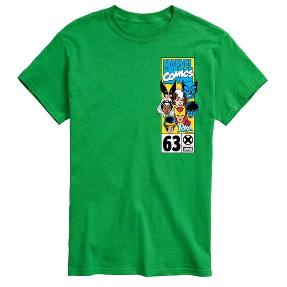 X-Men - Xmen Heads Box - Men's Short Sleeve Graphic T-Shirt