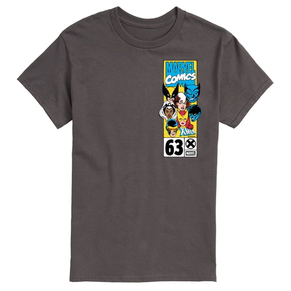 X-Men - Xmen Heads Box - Men's Short Sleeve Graphic T-Shirt