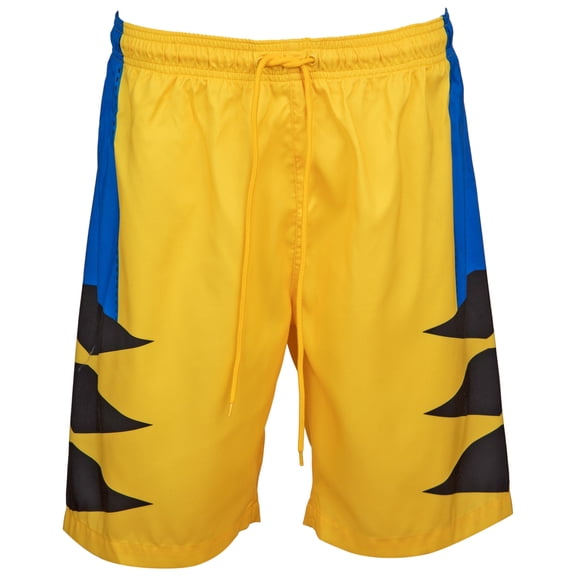 X-Men's Wolverine Character Costume Board Shorts-XXLarge (44-46)