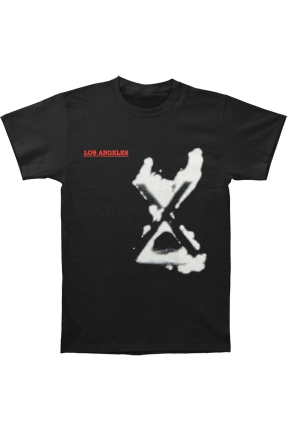 X Men's Los Angeles T-shirt Medium Black