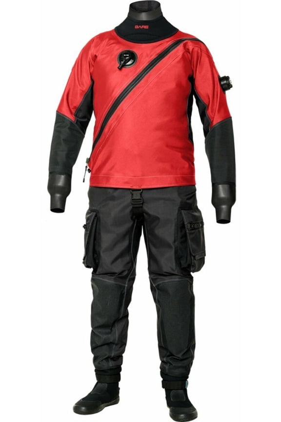 X-Mission Evolution Tech Dry Suit, Womens, Red - MT