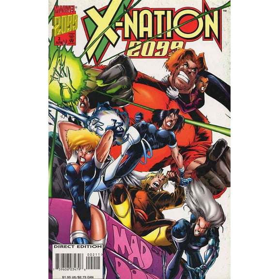 X-Nation 2099 #2 VF ; Marvel Comic Book