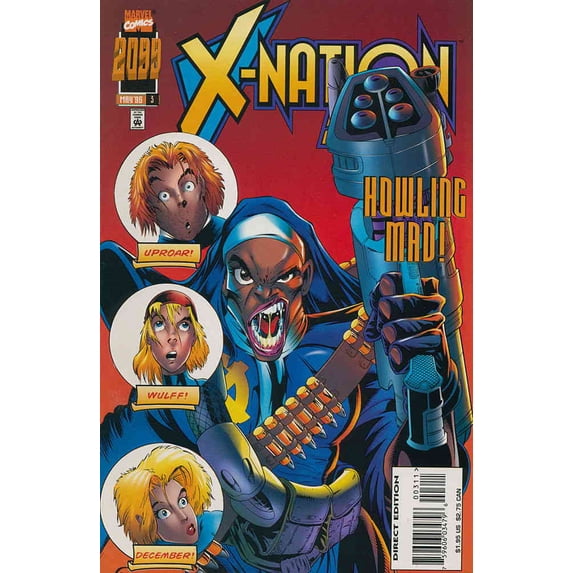 X-Nation 2099 #3 VF ; Marvel Comic Book