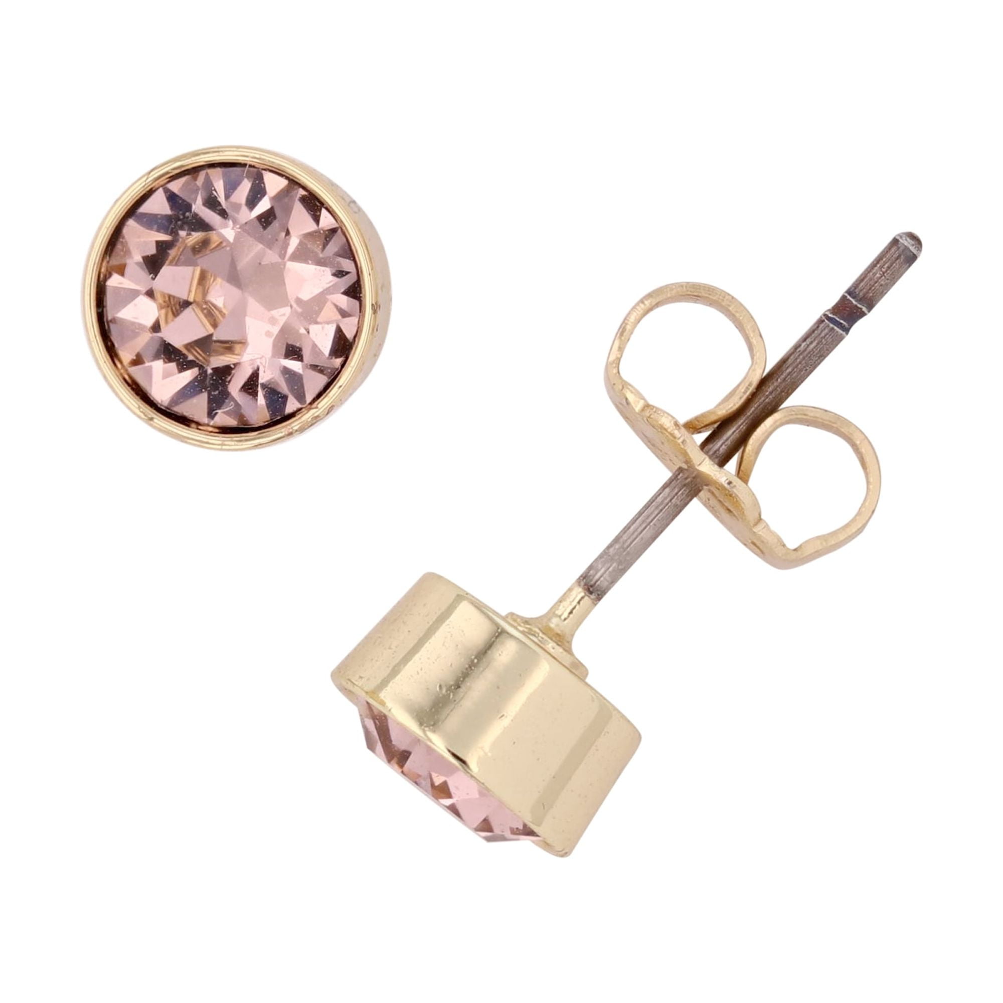 Swarovski flat clearance back earrings