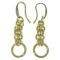 thumbnail image 1 of X & O 18KT GEP Interlock Earring ***, 1 of 1