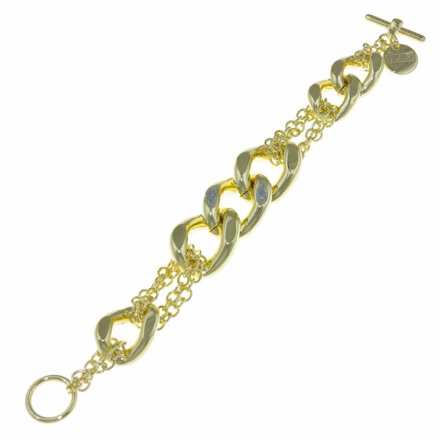 X & O 18KT Gold Plated Bracelet ***