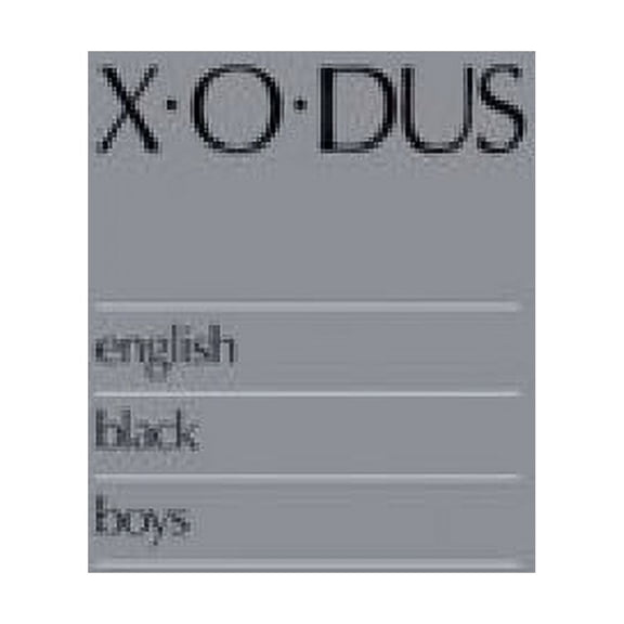 X-O-Dus - English Black Boys - Music & Performance - CD