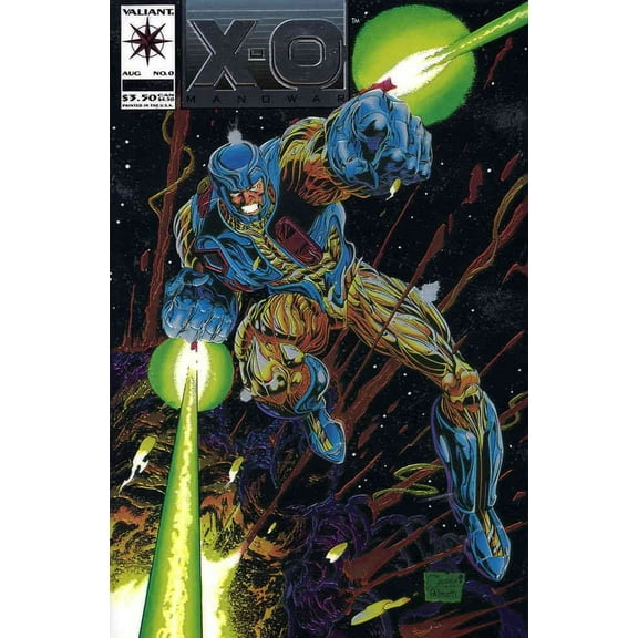 X-O Manowar #0 VF ; Valiant Comic Book