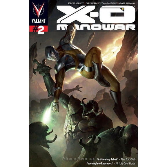 X-O Manowar (3rd Series) #2 VF ; Valiant Comic Book