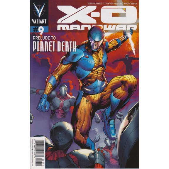 X-O Manowar (3rd Series) #9 VF ; Valiant Comic Book