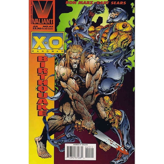 X-O Manowar #45 VF ; Valiant Comic Book