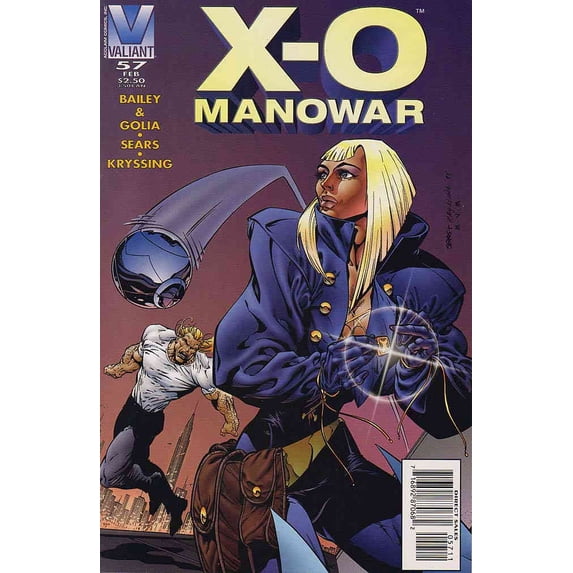 X-O Manowar #57 VF ; Valiant Comic Book