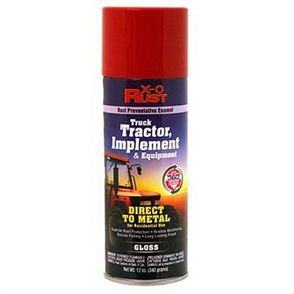 X-O Rust TTA13-AER Rust-Preventative Spray Paint & Primer, Direct-to-Metal, Truck, Tractor, Implement & Equ - Quantity 1