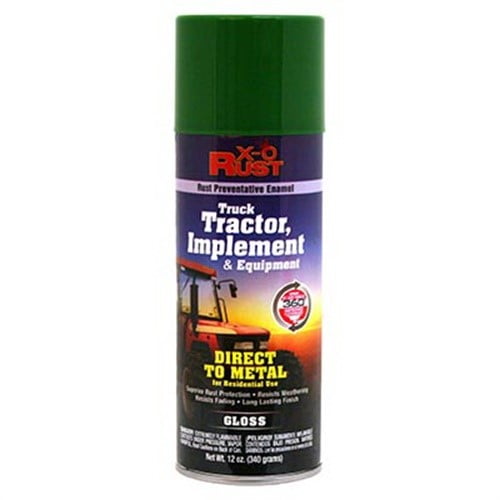 X-O Rust TTA16-AER Rust-Preventative Spray Paint & Primer, Direct-to-Metal, Truck, Tractor, Implement & Equ - Quantity 1