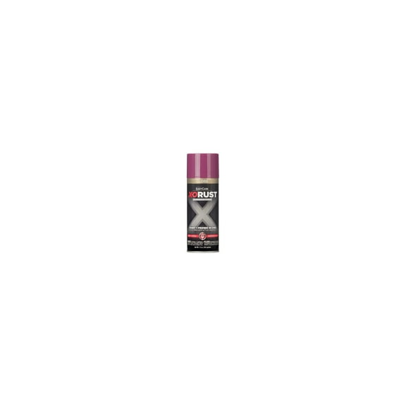 X-O Rust XOP33-AER Anti-Rust Enamel Spray Paint & Primer, Safety Purple Gloss, 12 oz. - Quantity 6