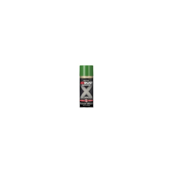 X-O Rust XOP7-AER Anti-Rust Enamel Spray Paint & Primer, Medium Green Gloss, 12 oz. - Quantity 1