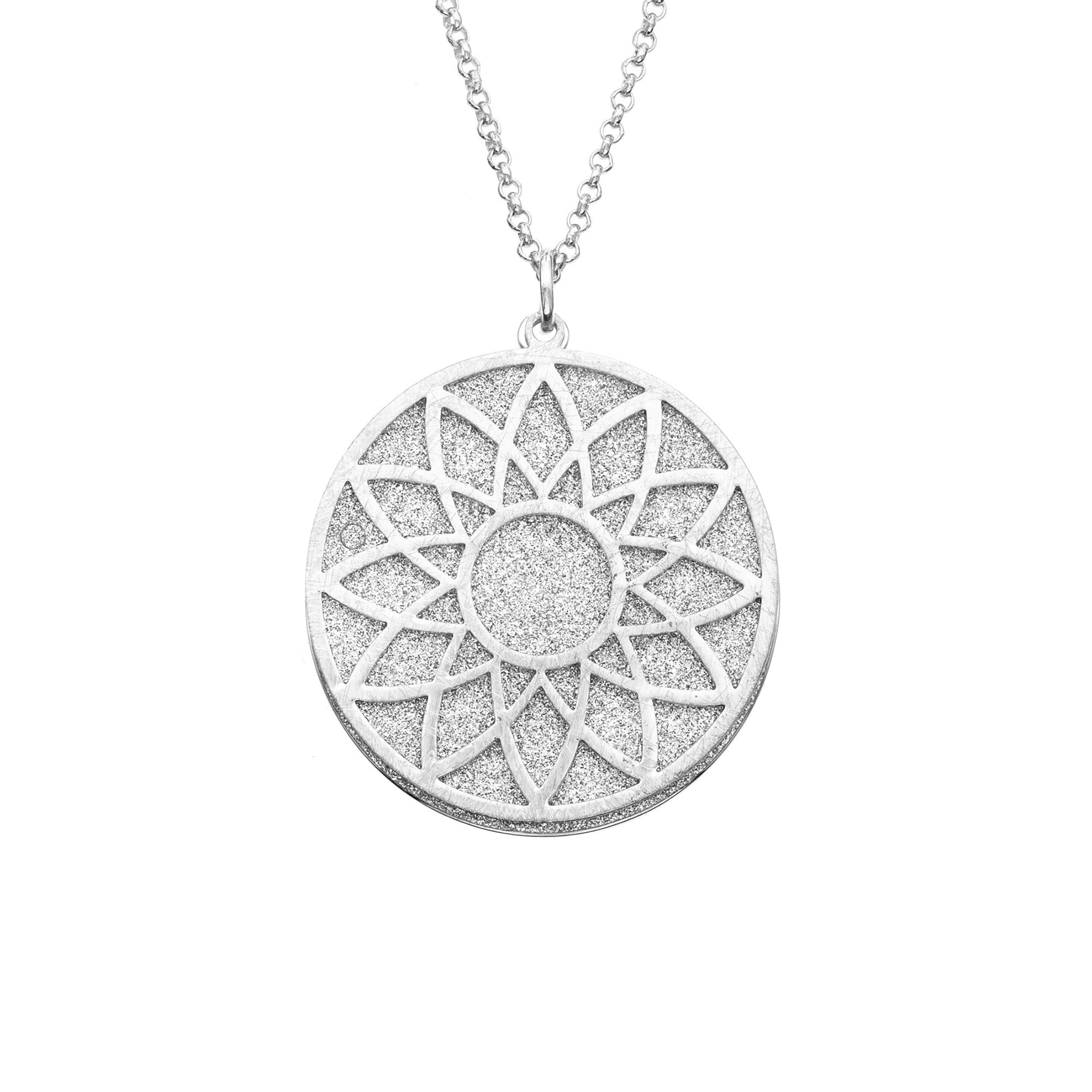 X & O Silver Tone Metal and Crystalized Backing BiLevel Sundial