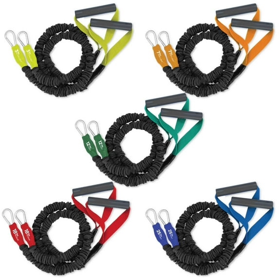 X-Over Resistance Bands- 5 Pack (3lb/7lb/12lb/18lb/25lb)