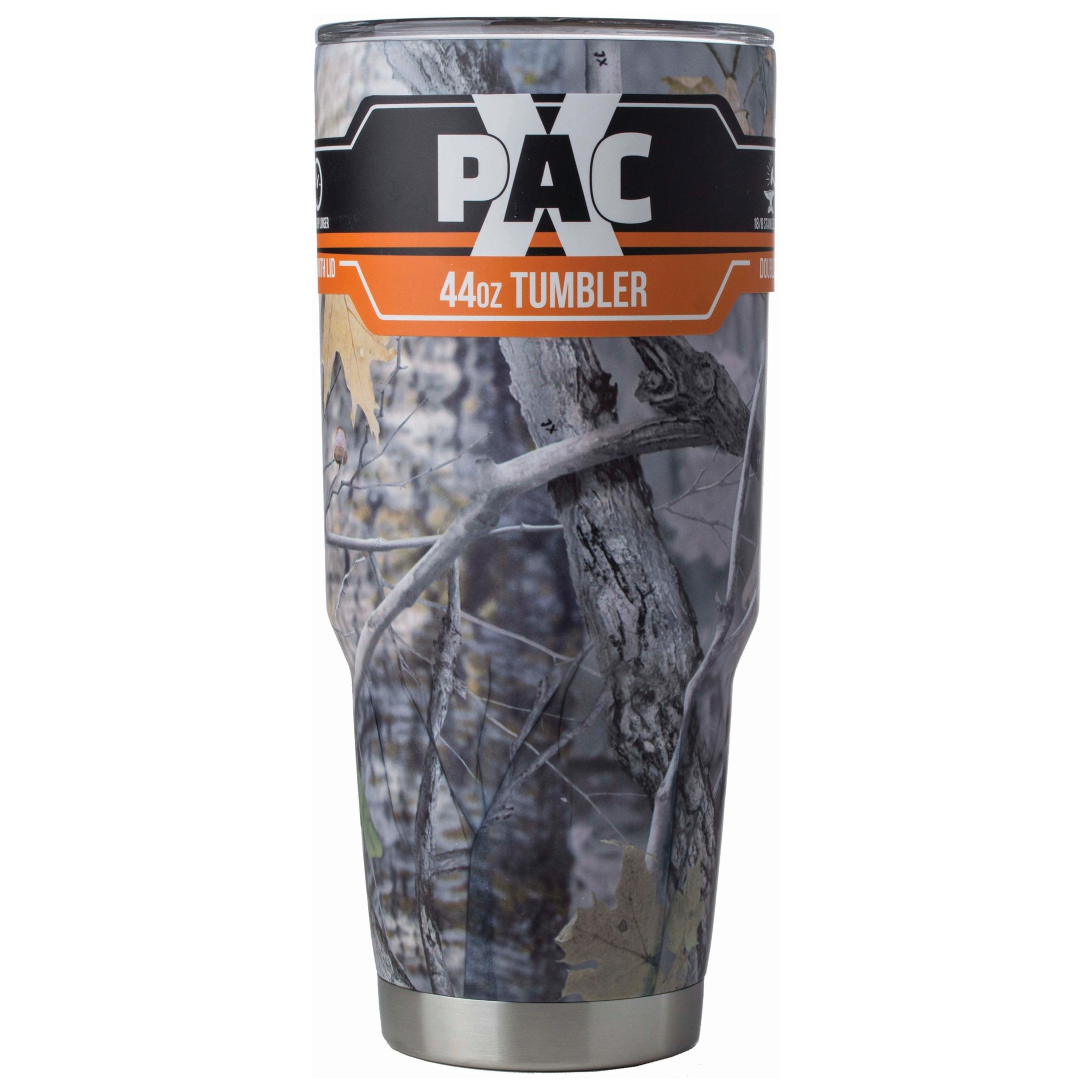 X-PAC Double Vacuum Wall Stainless Steel Tumbler with Lid, Pure