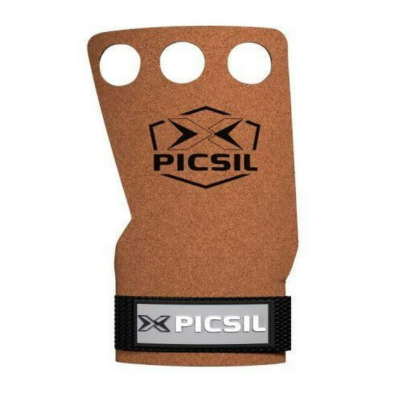 X PICSIL Azor Grips 3 Holes, Hand Grips, Gymnastics Grips, Pull ups Grips, Muscleups, Weight Lifting, Chin Ups, Training, Exercise, Kettlebell and More