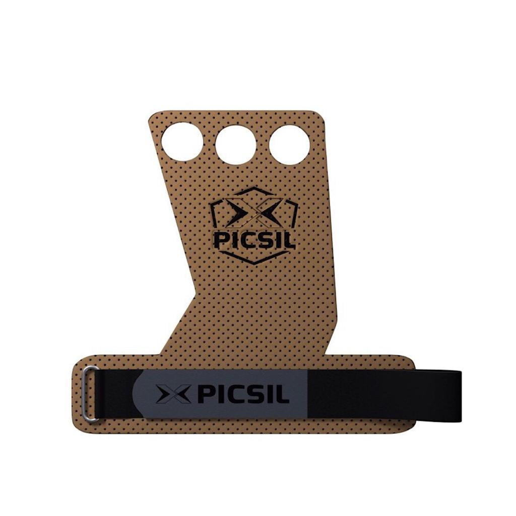 PICSIL Azor Workout Grips - Lightweight, Magnesium-Retention Grips For Weightlifting & Gymnastics, Blocks Blisters