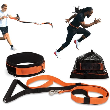 X-PLOSIVE Speed Kit / Overload Running Resistance & Release / Harness & Resistance Band, Speed and Agility Equipment for Sprint and Football, Basketball, Soccer / Youth and Adult Ready