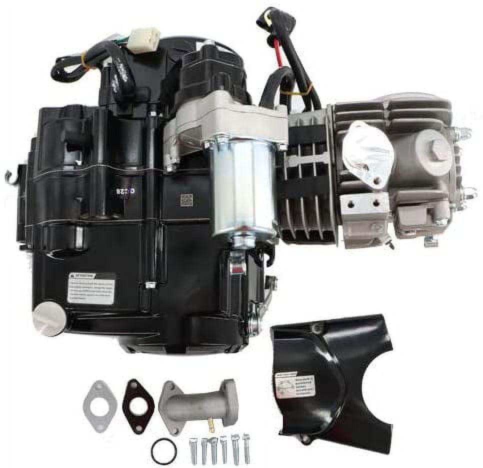 125 Engine X-PRO 125cc Motor: 4-Stroke Engine w/ Manual Transmission & Electric ...