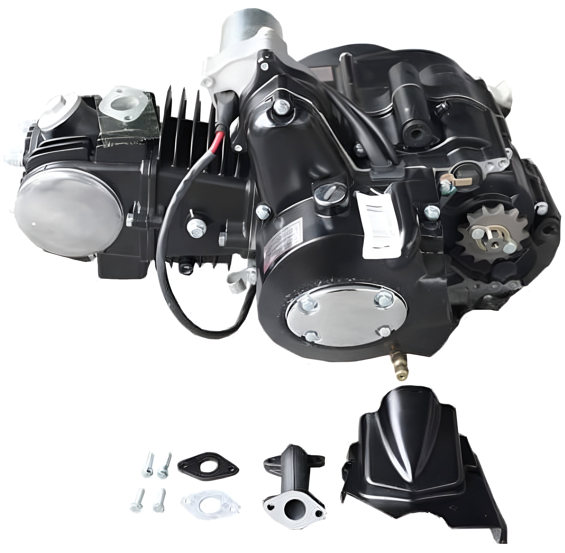 X-Pro 125cc 4-stroke ATV Engine Semi-Auto Transmission w/Reverse, Electric Start