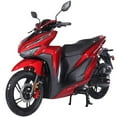 XPRO Brand New Capri 150cc Moped Motorcycle with 13" Aluminum Wheels