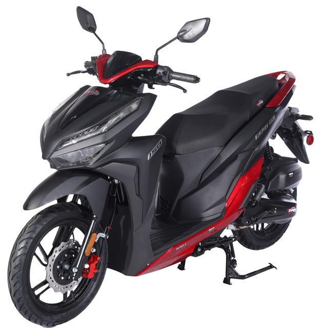 XPRO Brand New Capri 150cc Moped Motorcycle with 13" Aluminum Wheels