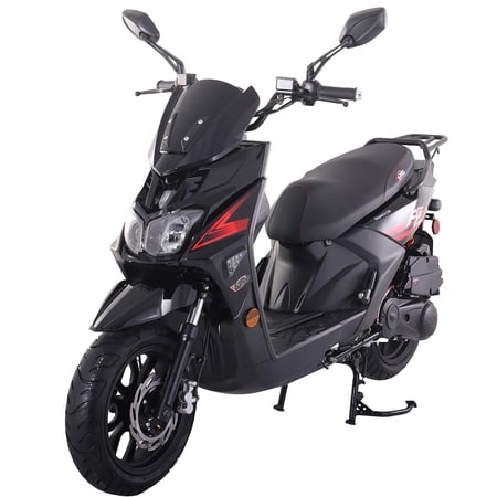 X-Pro Brand New Fiji 200 EFI Electronic Fuel Injection Moped Scooter with 13" Alloy Wheels