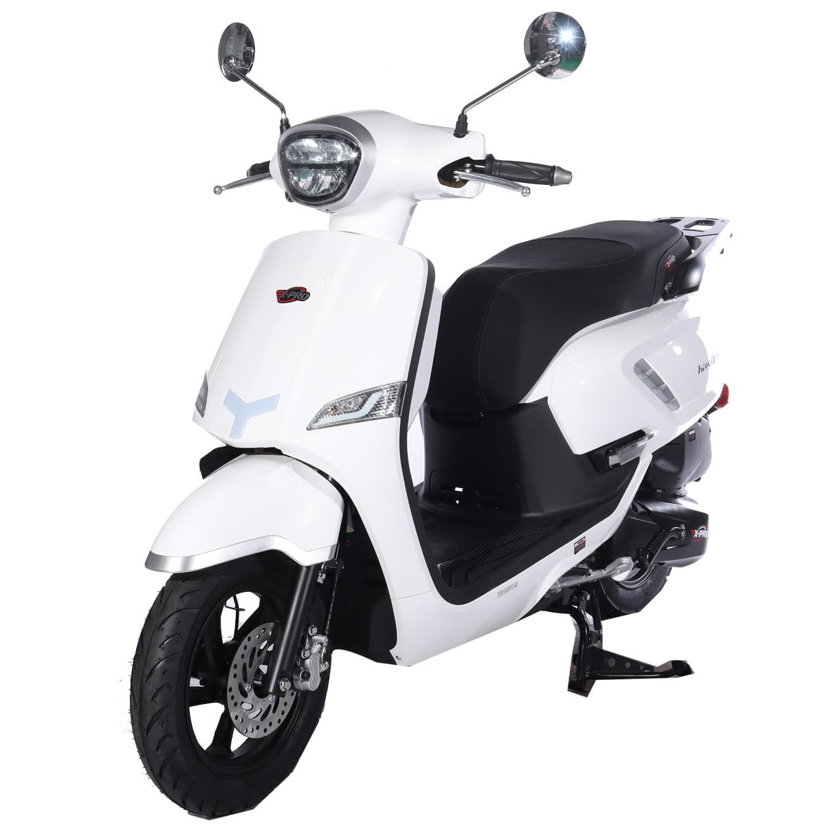 XPRO Brand New Kauai 150cc Moped Motorcycle with 12"/10" Aluminum