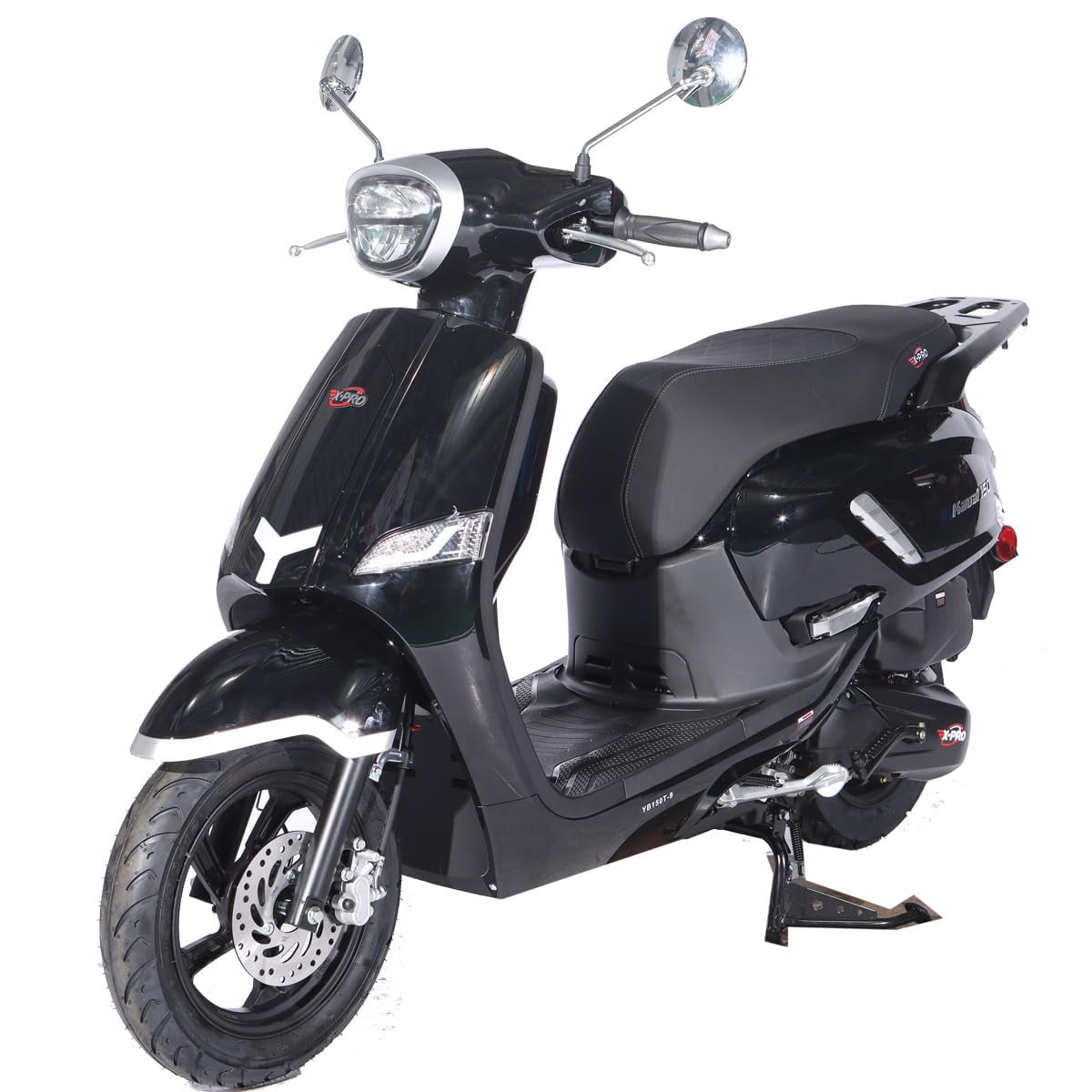 XPRO Brand New Kauai 150cc Moped Motorcycle with 12"/10" Aluminum
