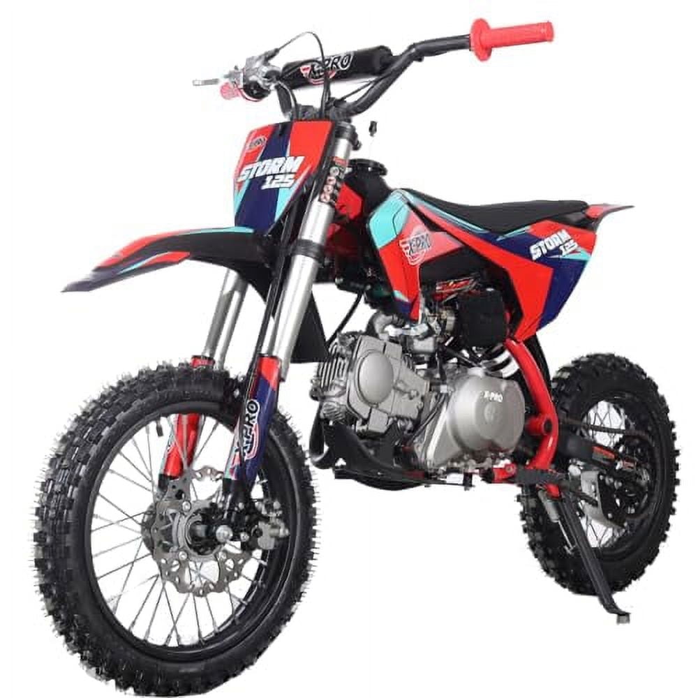 X-PRO Storm S3 Gasoline 125cc Dirt Bike - Red