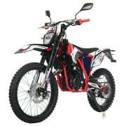 X-PRO Titan DLX 250cc Gas Dirt Bike Pit Bike Adult Bike,Big 21"/18" Wheels, Zongshen Engine!