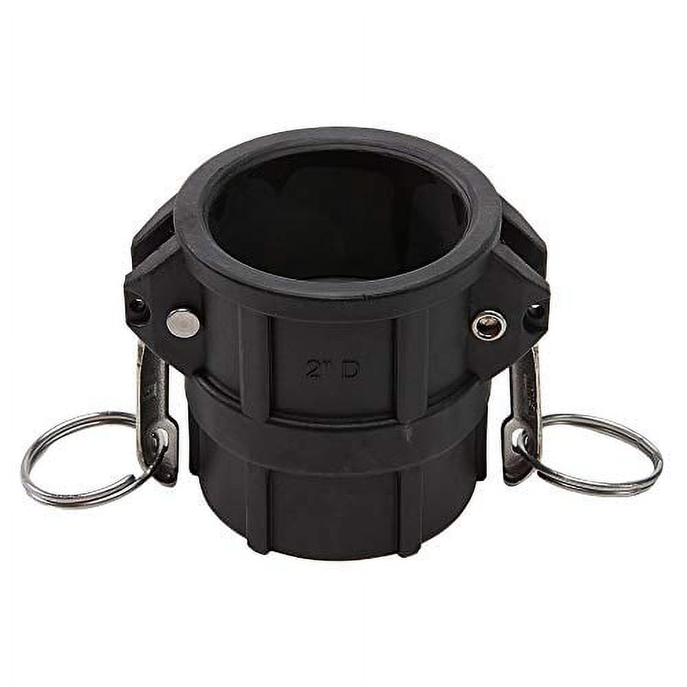 X PVC Camlock Plastic Hose Coupler Type D Female Cam Lock Hose Adapter Female Threaded NPT