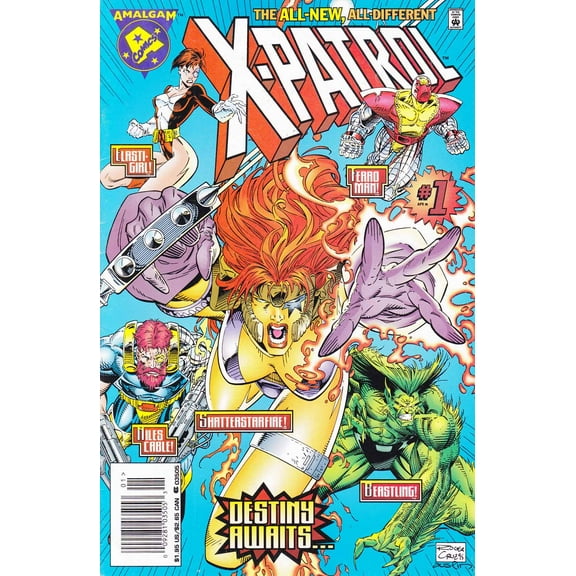X-Patrol #1 (Newsstand) VF ; Amalgam Comic Book