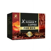 X Power Coffee for Men, X Power Coffee for Men Ginseng Maca, Boost Energy, Improve Digestion, Enhance Immunity Coffee (1 PCS)