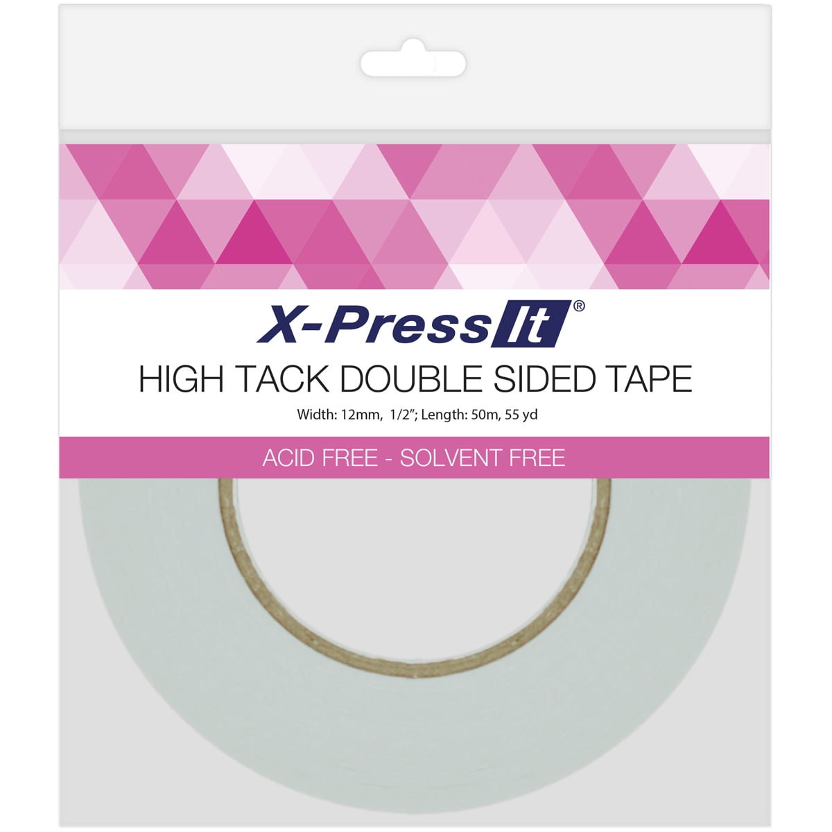 WOD Tape Double Sided Tissue Craft Adhesive Tape 3 in. x 55 yd. Gift Wrap