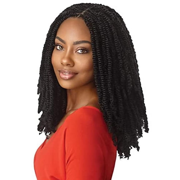 X-Pression ed Up Yaki Curly Style Synthetic Hair Braid - SPRINGY AFRO 12 Inch 2X (1)